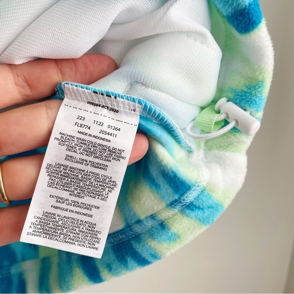 NWT NEW Columbia PFG Super Tidal Fleece 1/4 zip sweater Pullover size Small blue - Picture 4 of 9